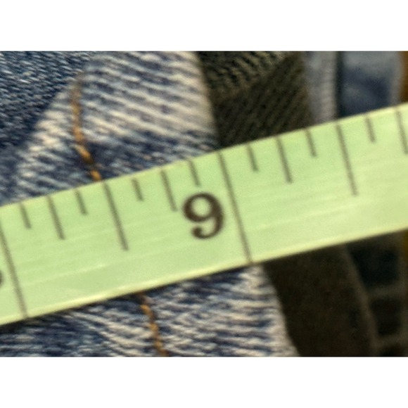 Wrangler Shorts Mens 40 Blue Bermuda Workwear Skater Denim Cotton Jort EUC - Picture 5 of 6